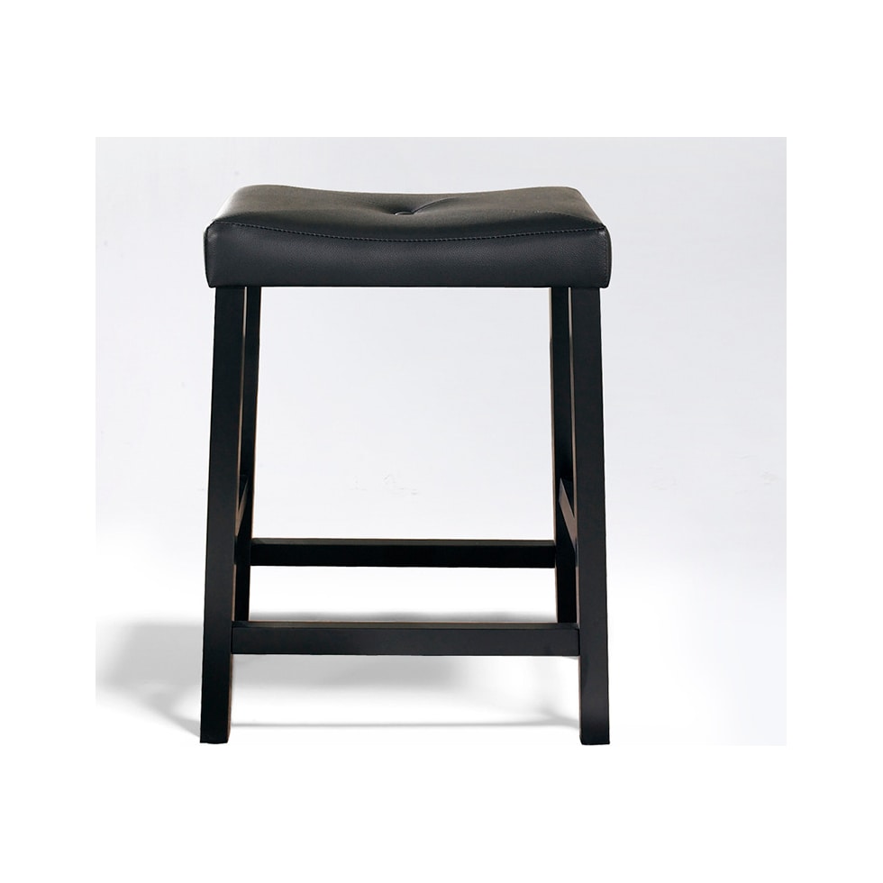 truman black counter height stool   