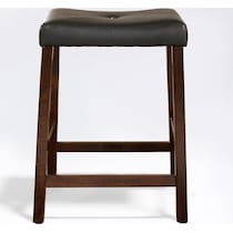 truman dark brown counter height stool   