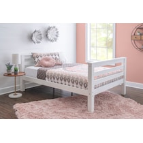 tucker white twin over full bunk bed   