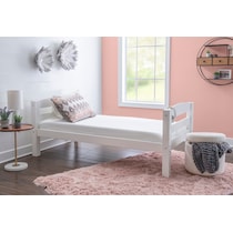 tucker white twin over full bunk bed   