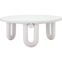 tuckerton white coffee table   