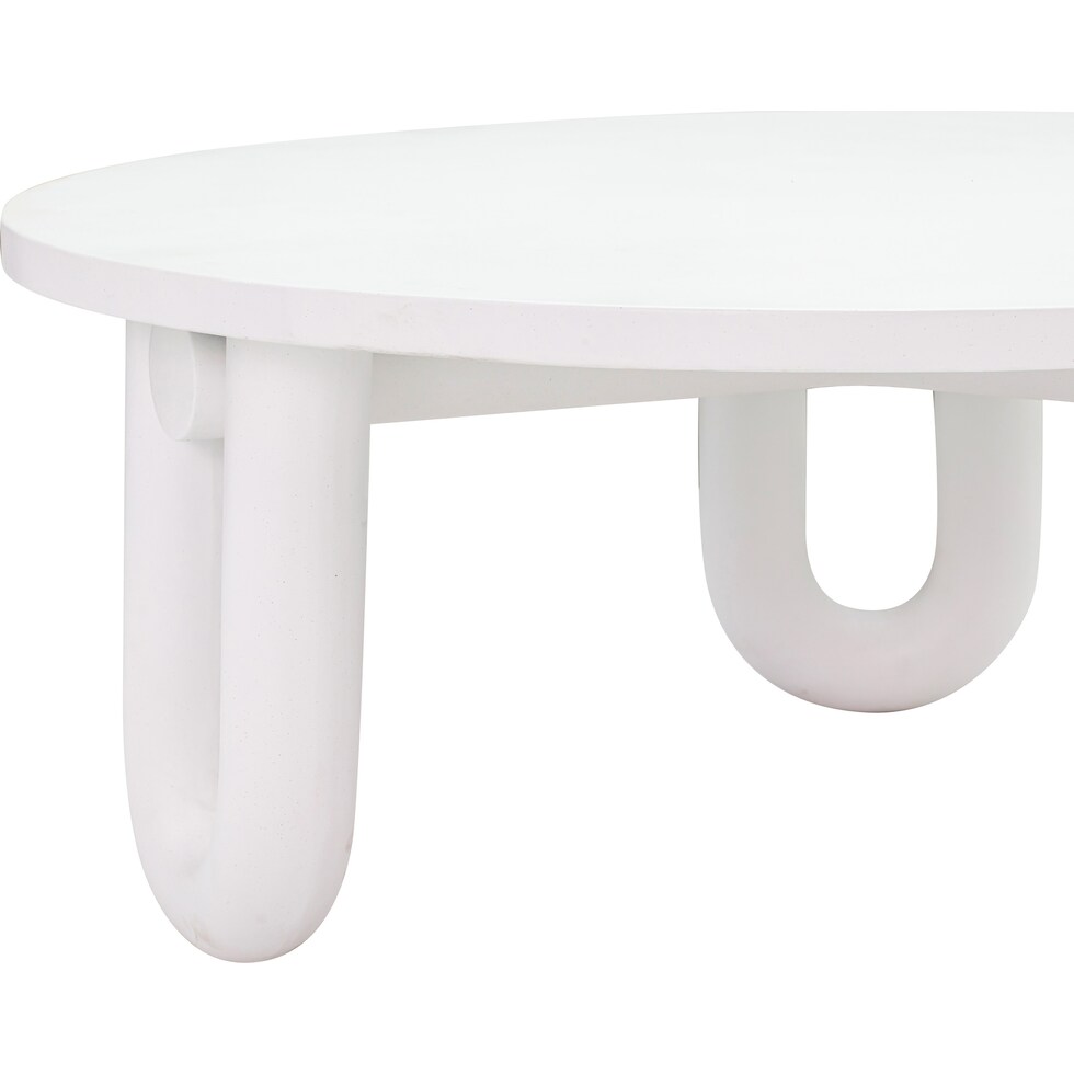 tuckerton white coffee table   