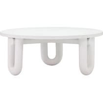 tuckerton white coffee table   