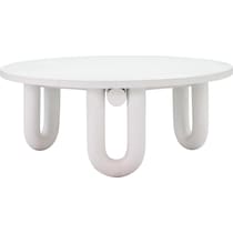 tuckerton white coffee table   