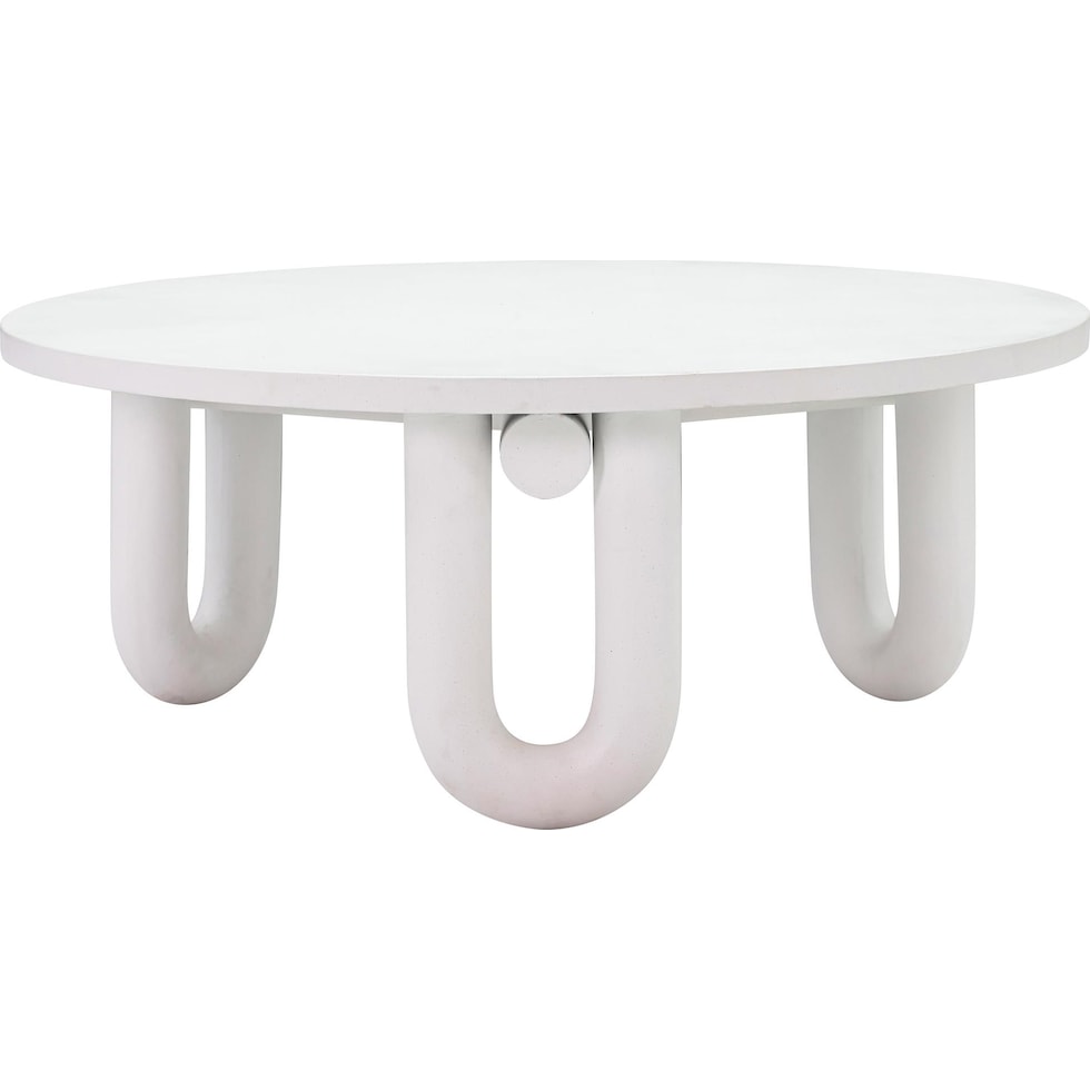 tuckerton white coffee table   