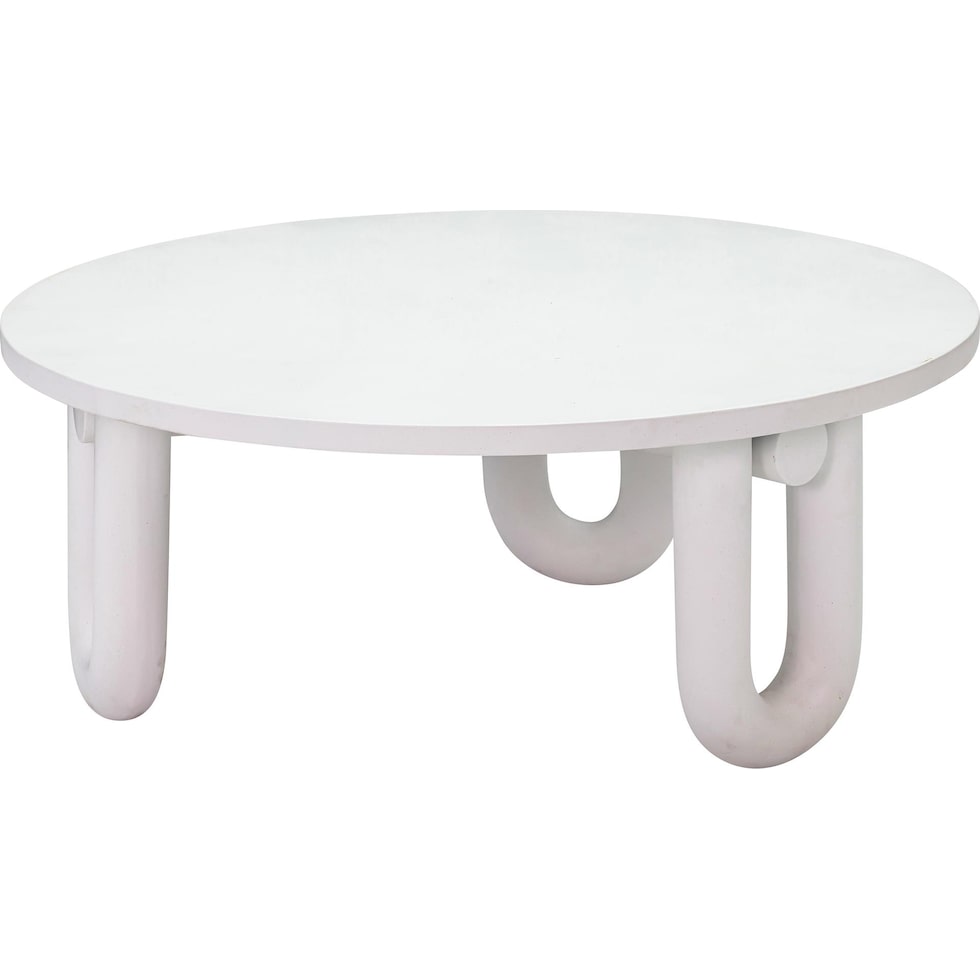 tuckerton white coffee table   