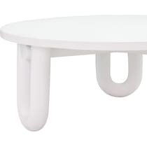 tuckerton white coffee table   
