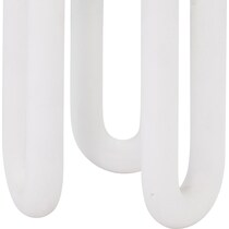 tuckerton white side table   