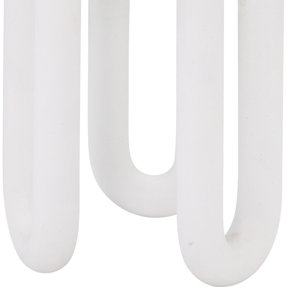 tuckerton white side table   