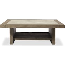 tucson gray coffee table   