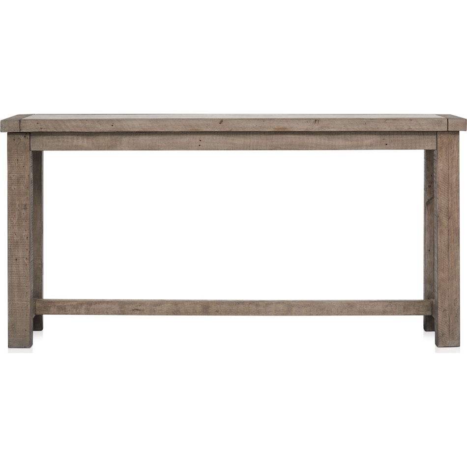 tucson gray console table   