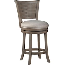 turin gray counter height stool   