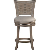 turin gray counter height stool   