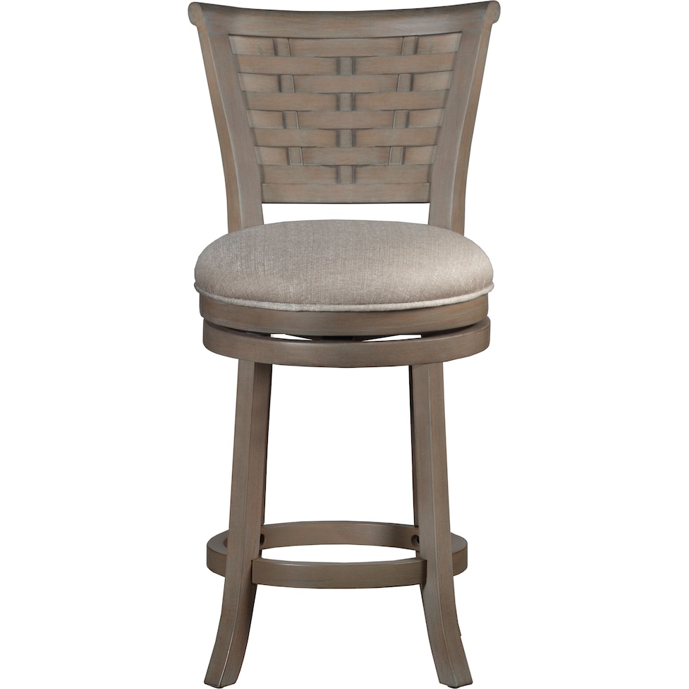 turin gray counter height stool   