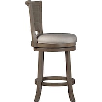 turin gray counter height stool   