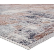 turnstone orange blue area rug  x    