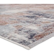 turnstone orange blue area rug  x    