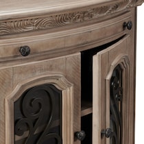 tuscany light brown nightstand   