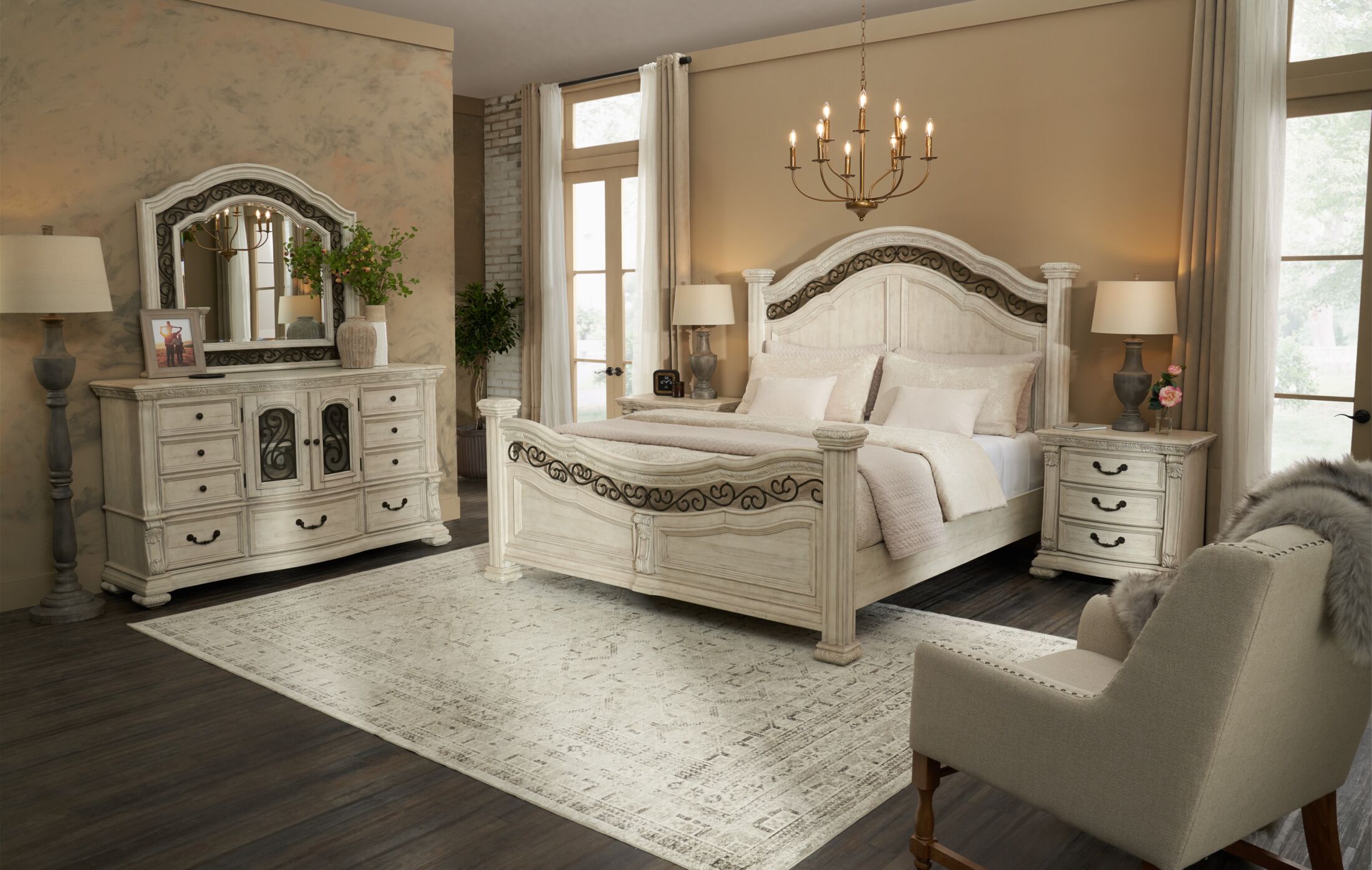 Tuscany Panel Bed Value City Furniture