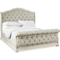 tuscany white king bed   