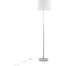 twain silver floor lamp   