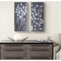 twig gray wall art   