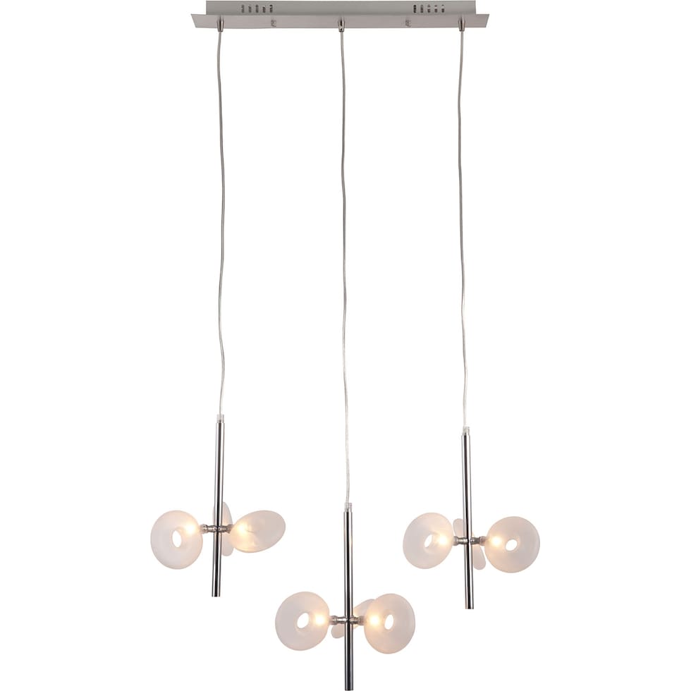 twinkler chrome chandelier   