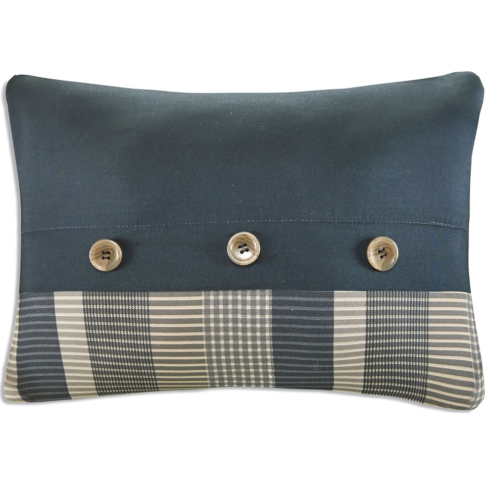 tyen blue twin bedding set   