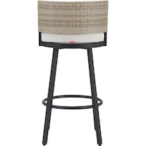 tyndall white outdoor bar stools   