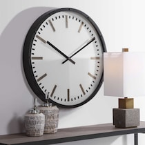 ulf white wall clock   