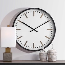 ulf white wall clock   