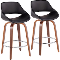 uma black counter height stool   