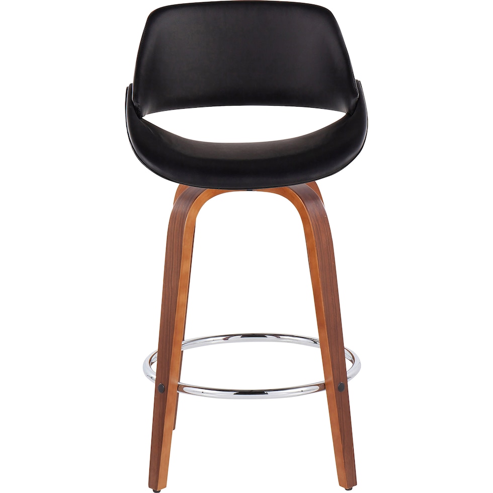 uma black counter height stool   