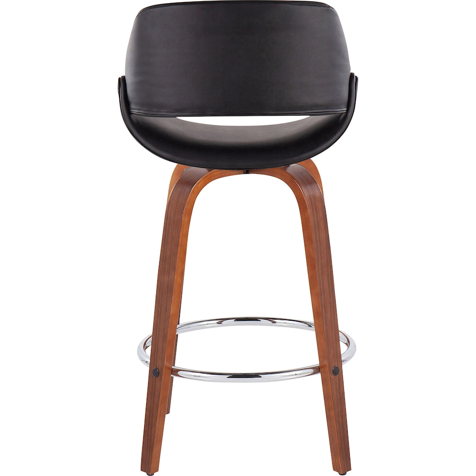 uma black counter height stool   