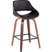 uma black counter height stool   