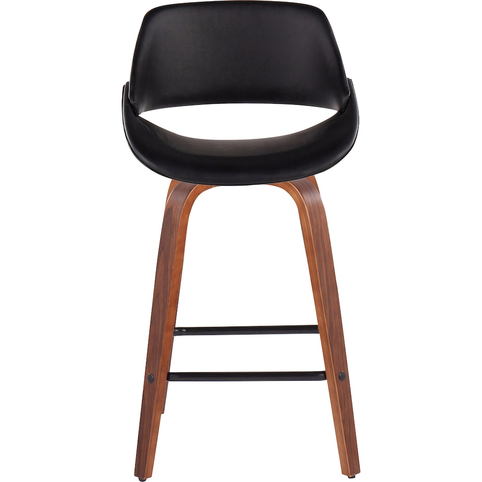 uma black counter height stool   