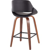 uma black counter height stool   