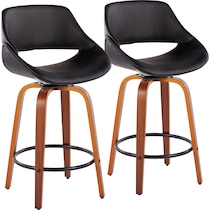 uma black counter height stool   