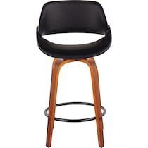 uma black counter height stool   