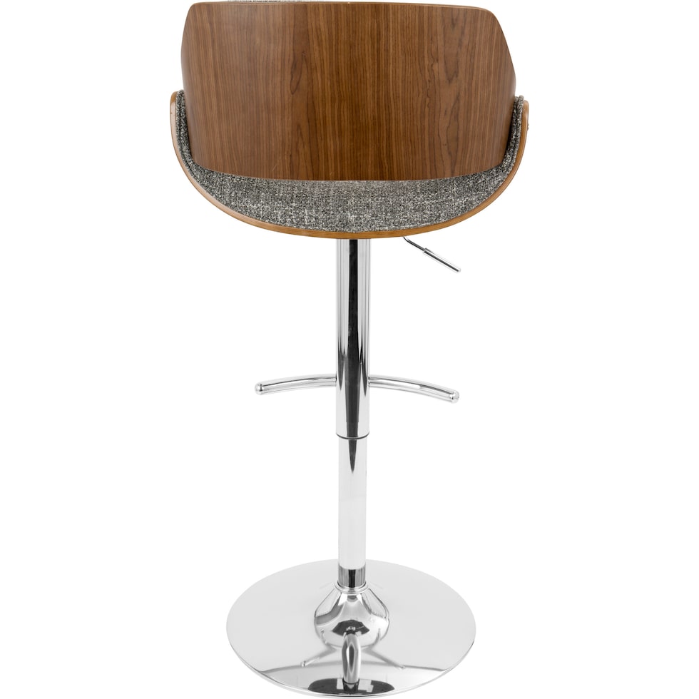 uma gray bar stool   