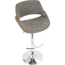 uma gray bar stool   
