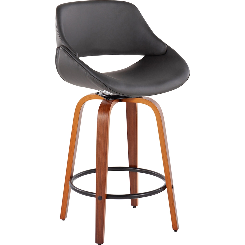 uma gray counter height stool   