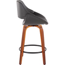 uma gray counter height stool   