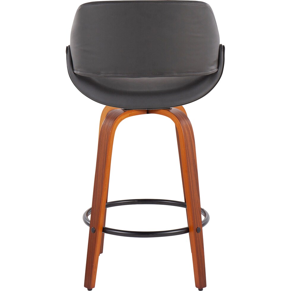uma gray counter height stool   