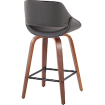 uma gray counter height stool   