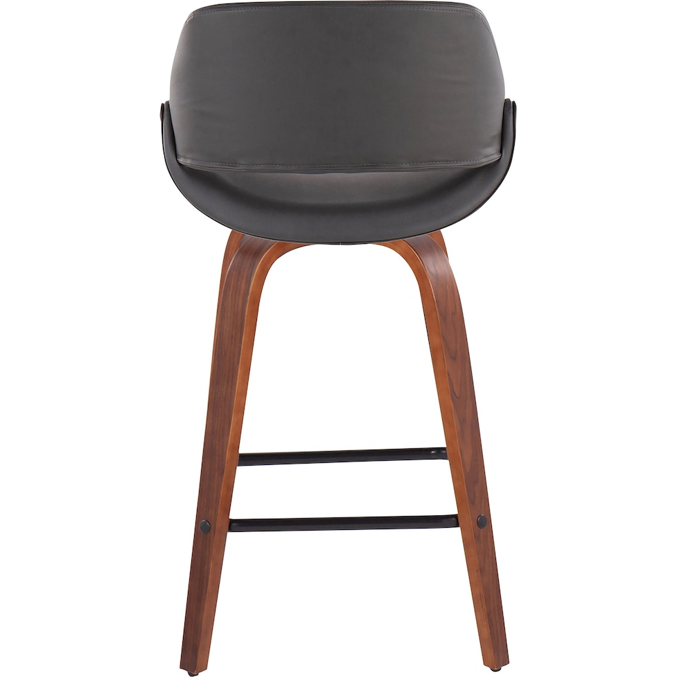 uma gray counter height stool   