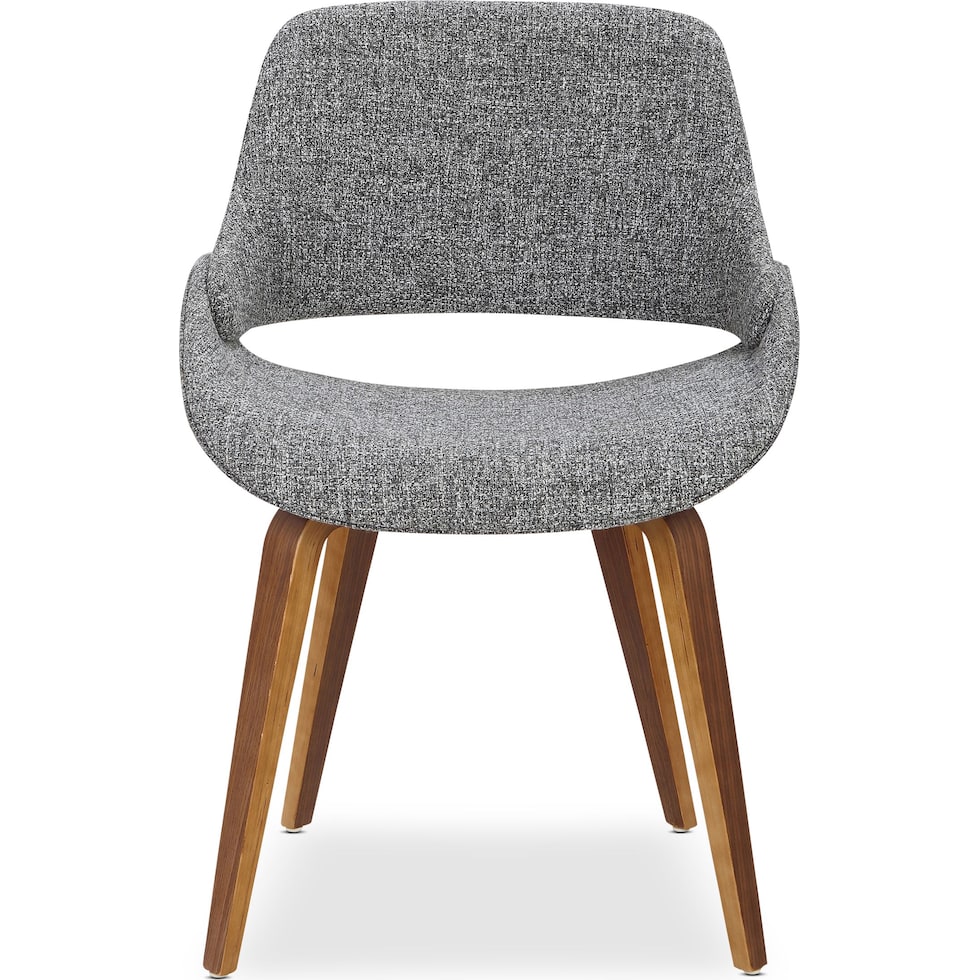 uma gray dining chair   