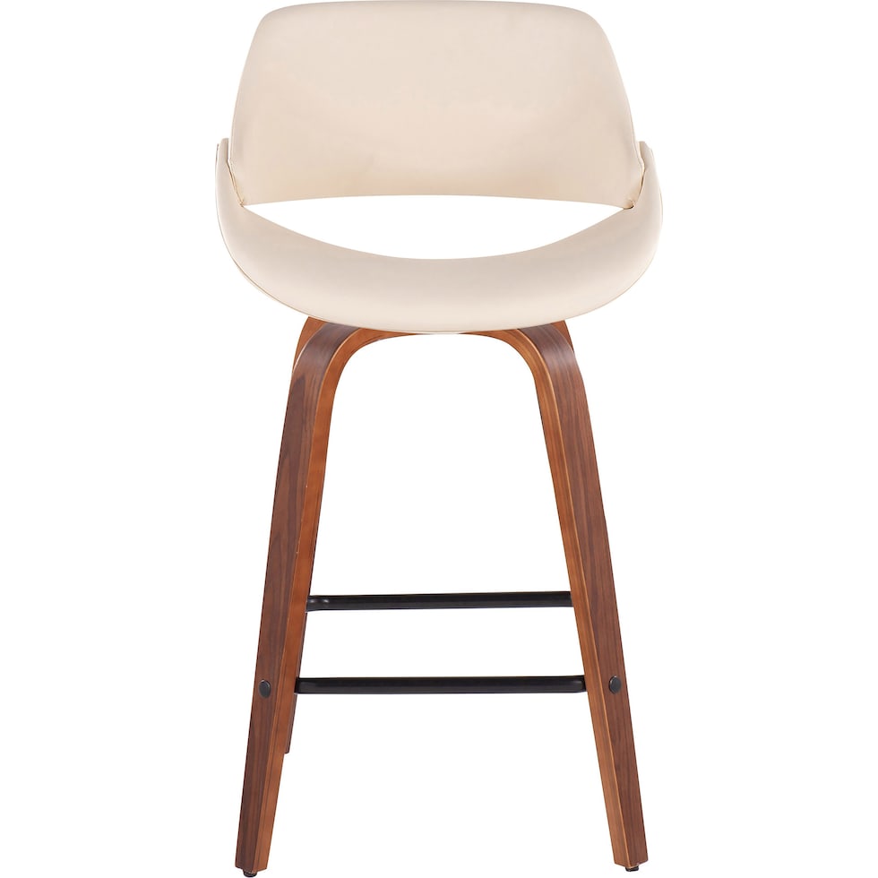 uma white counter height stool   