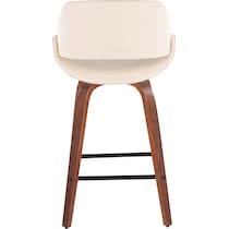 uma white counter height stool   