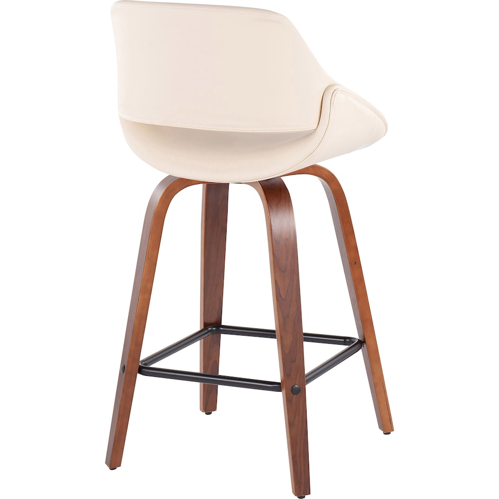 uma white counter height stool   